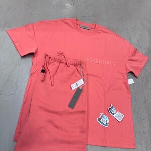 Fear Of God Essentials Coral Bundle